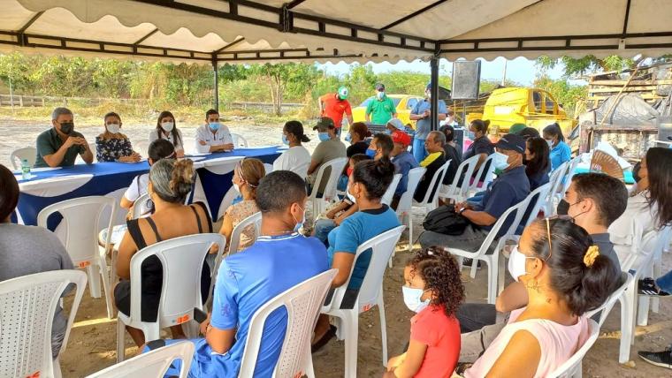 3. Socializan obras de parque productivo en Villas San Pablo